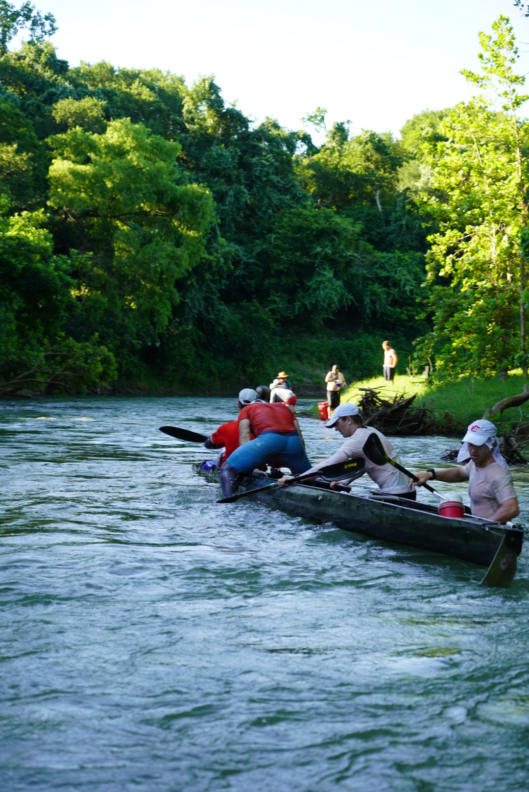 Back into the boat after Palmetto.
