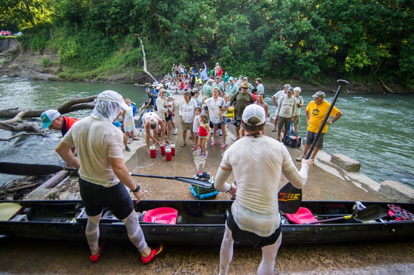 Stephens and I at the Palmetto low water bridge.