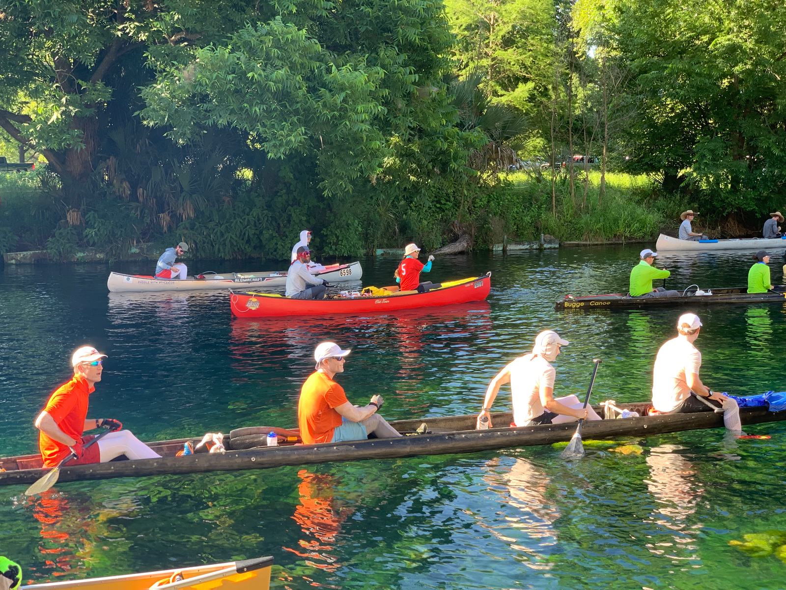 Smeared in Desitin, ready to start.