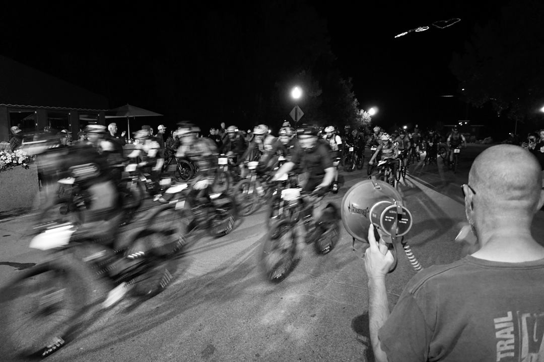 Rolling out into the long night.